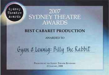 sydney theatre award